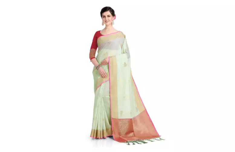 Linen Sarees to Keep You Cool and Beauty